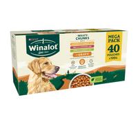 Winalot Meaty Chunks Mixed in Gravy Wet Dog Food 40x100g