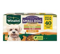 Winalot Meaty Chunks Small Dog Mixed in Gravy Wet Dog Food 40x100g