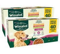Winalot Pouch Grain Free Dog Food In Jelly Bulk Pack 2X (40X100G) = 80 Pouches