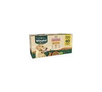 Winalot Sunday Dinner Mixed in Gravy Dog Food, 40x100g (Pack of 1)