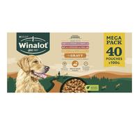 WINALOT Sunday Dinner Mixed in Gravy Wet Dog Food 40x100g