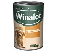 Winalot Wet Dog Food Tinned Classics Chicken in Jelly 400g (Single Tin)
