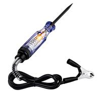 WINAMOO Test Light Automotive, 6V-12V-24V Circuit Tester with for Continuity Voltage Electrical Fuse Tester, Car Electric Pen ABS Handle Sharp Probe&Alligator Clip Sedan, SUV, RV, Truck