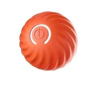 Winb Interactive LED Dog Ball （2 inch）- USB Rechargeable Motion-Activated Rolling Toy for Small Dogs, Dogs Ball Play and Wicked Fun,Orange