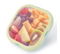 Winb Lunch Saver & Avocado Saver & Onion Storage, 8 inch Reusable Fruit, Veggie and Food Savers - Ideal for Avocados, Tomatoes, Sandwich, Garlic, Onions, and More (Macaron color)