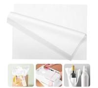 Winbest 100 Sheets White Tissue Paper, 500x350mm, Acid Free, Biodegradable, for Wrapping Gifts, Packing Clothes, Art Projects