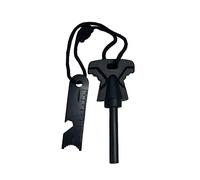 winbest Survival Fire Steel, Survival Flint and Steel Fire Starter Kit, Magnesium Ferrocium Rod Firesteel, Flint Striker Fire Starter for Travelling Camping Hiking