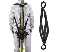WINBST Ski Tote, Ski Carrying Strap, Ski and Pole Backpack Carrier Ski and Pole Carrying Sling Strap Ski Shoulder Strap 38 mm Wide Strap