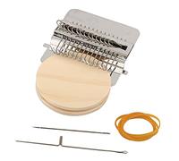 WINBST Small Loom Speedweve Type Weave Tool Set, DIY Quickly Mini Rainbow Weaving Loom, Mini Easy To Carry Beginner Loom Plaiting Machine Repair Tool Kit Household