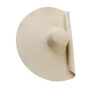 WINBST Women's Sun Straw Hat with Wide Brim, Summer Hat, Oversized Beach Hat, UV Protection, Sun Straw Hat