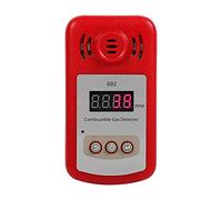 Wincal Combustible Gas Detector, 300-10000PPM Combustible Natural Gas Methane Leak Detector with Sound Alarm and Light Flash, Gas Sniffer Detector for Kitchen Hospital Garage