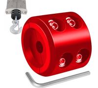 Winch Cable Hook Stopper - Over-Pull Protection | ATV Winch Rope Stop Rubber | For Synthetic Rope Winches Dirt Bikes Towing, Easy Install With Screws