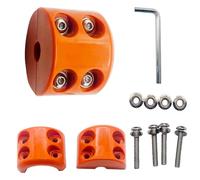 Winch Cable Hook Stopper Rubber ATV UTV Winch Rope Bump Shock Saver Dampener Absorbent Stopper for Prevent Protects Pulling Towing Hook, with Allen Wrench