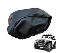 Winch Cover - Heavy Duty Leather Shield, Waterproof Dustproof Guard, Electric Capstan Protector | Rugged Exterior Protection Accessory For Vehicle Recovery Winches Outdoor Driving Equipment