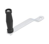 Winch Grip, Comfortable Ergonomic Molded Grip Winch Handle Galvanized Bracket 8.1in for Ship for Trailer Winch