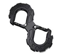 Winch Hook - 3/8 Inch Pickup S-Shape Towing Shackle - 33000 Lbs Heavy Duty Tow Winch Hitch Hook for Boat Recovery SUV ATV Vehicle Trailer RVs Trucks Emergencies