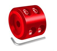 Winch Hook Stopper Cable Protector for ATV UTV Truck Off-Road, Heavy Duty Rubber Line Guard with Installation Kit(Red)
