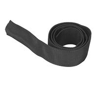 Winch Line Protective, Winch Rope Sleeve Polyester Winch Rope Protective Sleeve Black Universal for 3cm/1.18in Width Cable Line(2M)