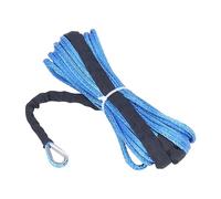 Winch Recovery Cable 12 Strands 50ft Long Winch Rope With Black Cover Replacement For SUVs For Trucks Roads, Outdoors