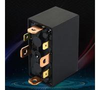 Winch Relay Contactor 12V 80A/100A 7-Pin Automotive Relay for ATV UTV, Black, 1PC