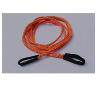 Winch Rope, Orange 1/4"*10ft ATV Winch Line with Loops, Synthetic Winch Cable, Winch Rope Extension,Off Road Rope