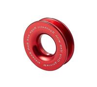 Winch Rope, Rope Shackle Synthetic Car Flexible Shackles 55000lbs Recovery Ring Trailer Tow Strap Pull 17t Car Broke Down Winch Accessories(Recovery ring)