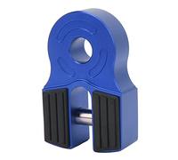 Winch Shackle Mount 30000Lbs, Universal D Ring Shackle Mount, Heavy Duty Towing Hook with Iron Pin Rubber Guard, Compatible for ATV UTV SUV Pickup Trucks, 3/4in 3/8in 1/2in 7/16in (Blue)