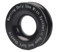 Winch Snatch Recovery Ring - Aluminum Alloy Pulley, 41,000 lbs | Soft Shackle Heavy Duty Towing Kit for All Vehicles SUV ATV Truck Outdoor Adventure Pulley Block Winching Rigging