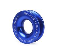 Winch Snatch Recovery Rings 41000lbs Break Strength Rope Retention Pulley for ATV UTV SUV Truck Off-Road Vehicle Trailer Towing Wheel