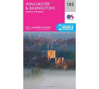 Landranger 185 Winchester & Basingstoke, Andover & Romsey Map With Digital Version - Pink, Pink One Size