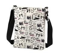 Winchester Brothers Crossbody Bag Winchester Brothers TV Show Gift Sam And Dean Fans Gift Dean Winchester Shoulder Bag