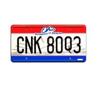 Winchester Impala | CNK 80Q3 | Metal Stamped License Plate