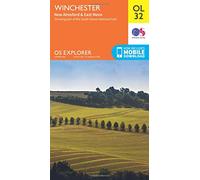 Explorer Ol32 Winchester, New Alresford & East Meon Map With Digital Version - Orange, Orange One Size