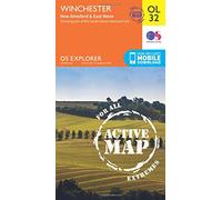 Explorer Active Ol32 Winchester, New Alresford & East Meon Map With Digital Version - Green, Green One Size