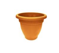 Winchester Plastic Round Planter Terracotta (40Cm)