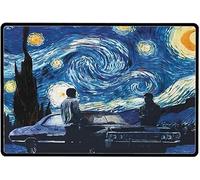 Winchester Supernatural The Starry Night Vintage Wall tin Plaque - Pub Shed Bar Man Cave Home Bedroom Office Kitchen Gift Metal Sign - Sketch Artist Art Metal Tin Sign 12x16 Inch
