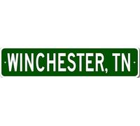Winchester, Tennessee Metal Wall Decor City Limit Sign