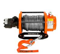 Winchmax 10,000Lb Hydraulic Winch. 25M Dyneema Rope.