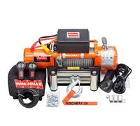 Winchmax 13,500Lb 12V Winch. 26M Steel Rope. Remote Controls.