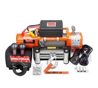 Winchmax 13,500Lb 24V Winch. 26M Steel Rope. Remote Controls.