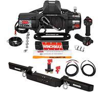 WINCHMAX. 13,500lb (6,123kg) SL Military-Grade 12V Winch. Winch Bumper. 25m x 10mm Armourline Rope. 3/8 inch tactical hook.