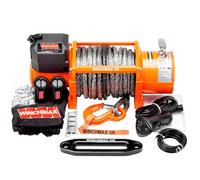 Winchmax 17,000Lb 12V Winch. 30M Dyneema Rope. Remote Controls.