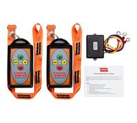 WINCHMAX Two Channel Winch Remote Control, Wireless. Twin HD Handsets, Extra-Long 100m (330ft) Operating Range. Dual Voltage for both 12v or 24v Systems