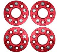 Winchmax 20mm Wheel Spacers To Fit Ford Focus Mk2, Mk3, Red T4 Hub Centric