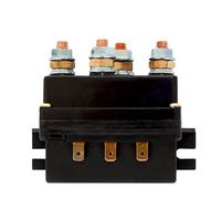 Winchmax 24V Winch Solenoid Heavy Duty Upgrade. Spade Terminal Side Connections.