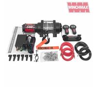 Winchmax 3,000Lb (1,361Kg) Military-Grade 24V Electric Winch, Dyneema Rope, Twin Wireless Remote Control