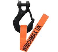 Winchmax 3/8 Inch Clevis Tactical Hook. Suitable For Winches Up To 14,000Lb