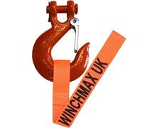 Winchmax 3/8 Inch Orange Clevis Hook. Suitable For Winches Up To 14,000Lb