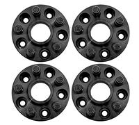 WINCHMAX 30mm Anodised Aluminium Hub Centric Wheel Spacers. PCD 5 x 120, Thread 14 x 1.5mm, Centre Bore 70.1mm. Metallic Black to fit Discovery MKII, Discovery 2, P38. Black T2