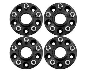 WINCHMAX 30mm Anodised Aluminium Hub Centric Wheel Spacers. PCD 5 x 120, Thread 14 x 1.5mm, Centre Bore 72.6mm. Metallic Black Made to fit Discovery MKIII & MKIV, PMK3 & MK4. Black T3